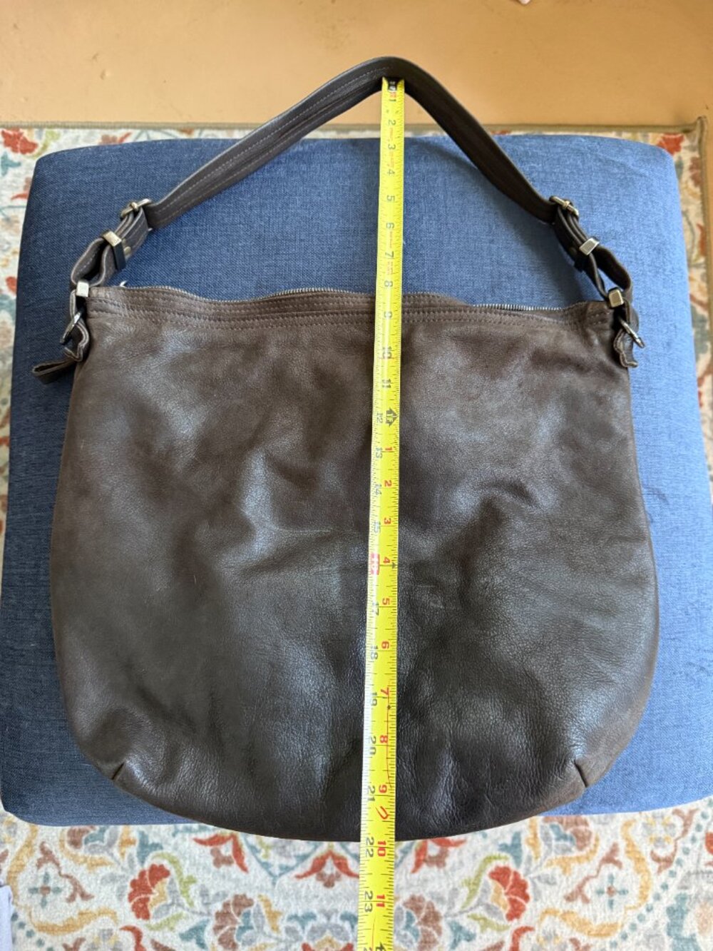 Rough and Tumble Vintage Hobo Bag - Picture 9 of 14